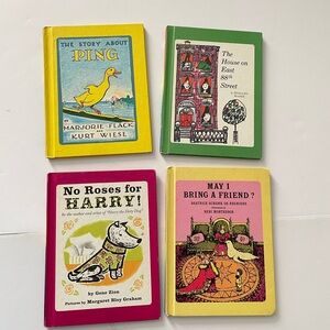 Vintage 1958 Children's Choice Book Club, Lot of 4 Hardcovers